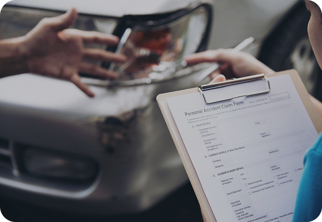 Auto accident claim video thumbnail