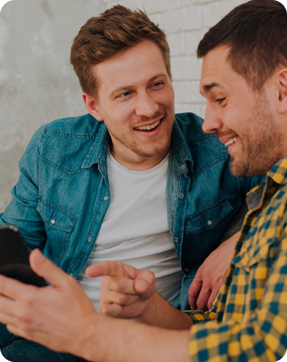 Mechanic and customer shaking hands in auto shop